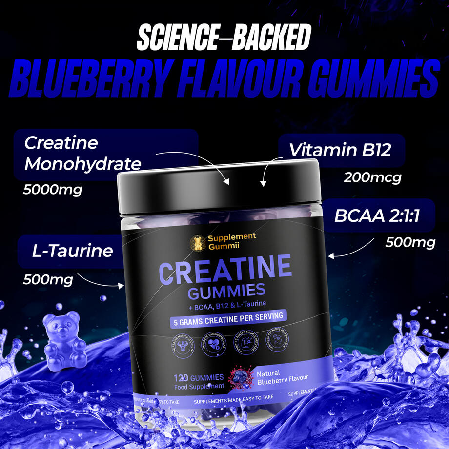 Powerful Combination: + Vitamin B12, BCAA and L-Taurine